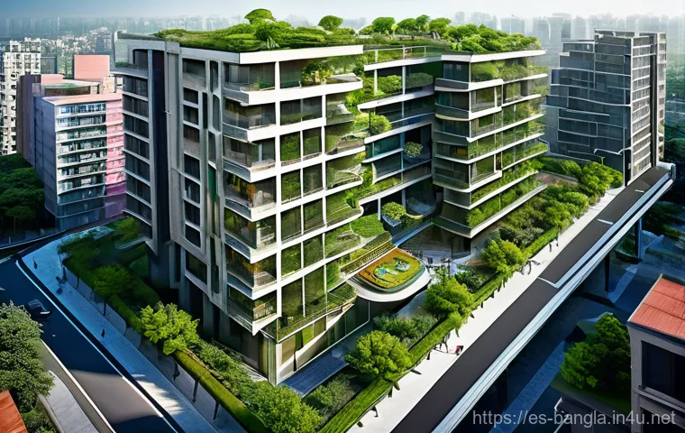 방글라데시의 도시 개발 역사 - **Vibrant Dhaka Street Life:**
    "A highly detailed, photorealistic image capturing a bustling str...