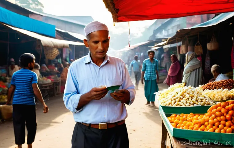 방글라데시 여행 필수 품목 - **Prompt:** A diverse traveler, male or female, stands gracefully outside an ornate, ancient Banglad...